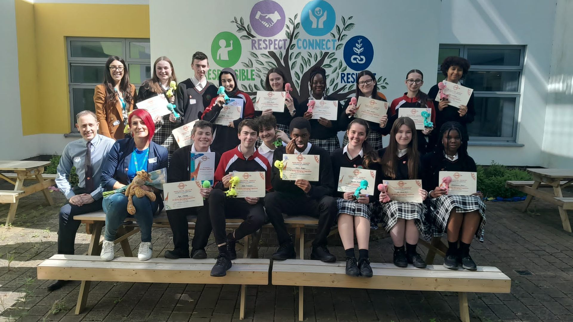 Luttrellstown CC Student Mentor Graduates