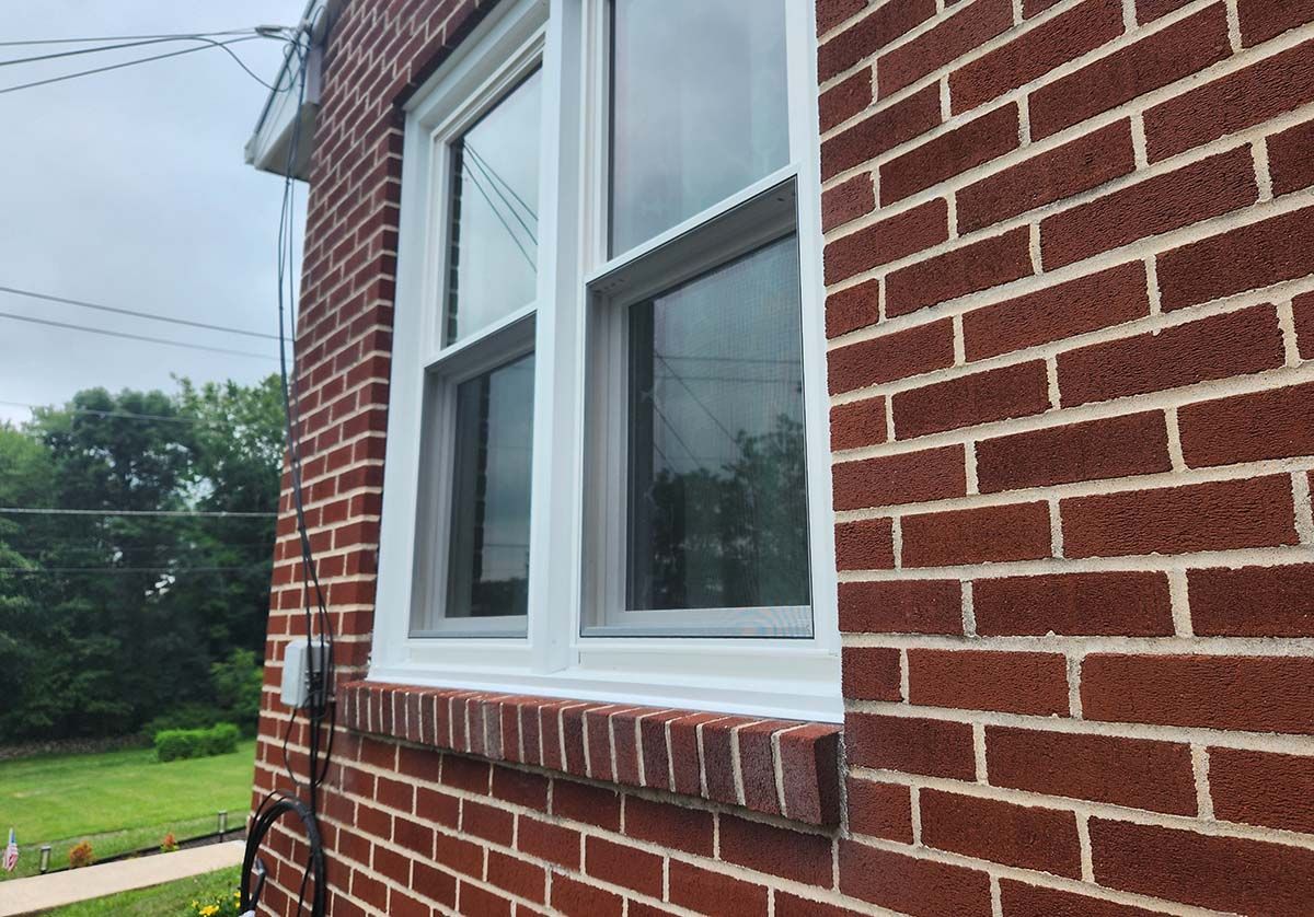 replaced siding, new roofing