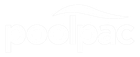 Poolpac white logo