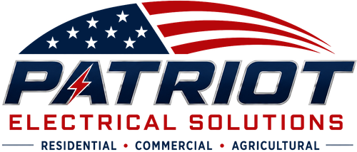 Patriot electrical solutions residential commercial agricultural logo
