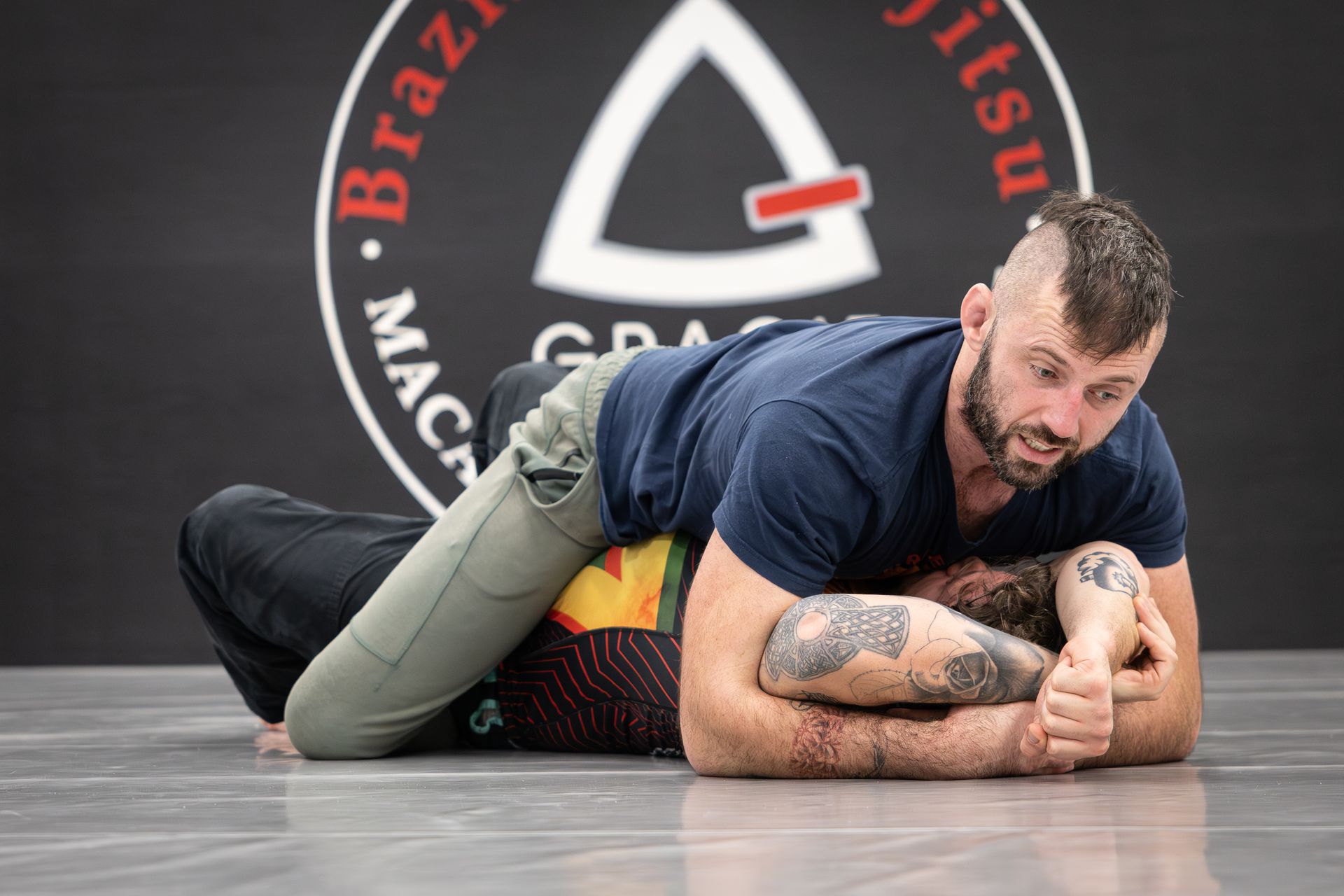 Adults practice Jiu-Jitsu fundamentals at Soulcraft Martial Arts in Hamden, CT to build everyday strength and confidence.