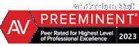 AV Preeminent - Martindale-Hubbell AV Preeminent - Martindale-Hubbell