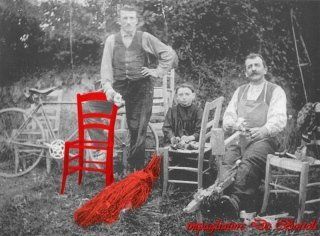 Foto vintage di impagliatori