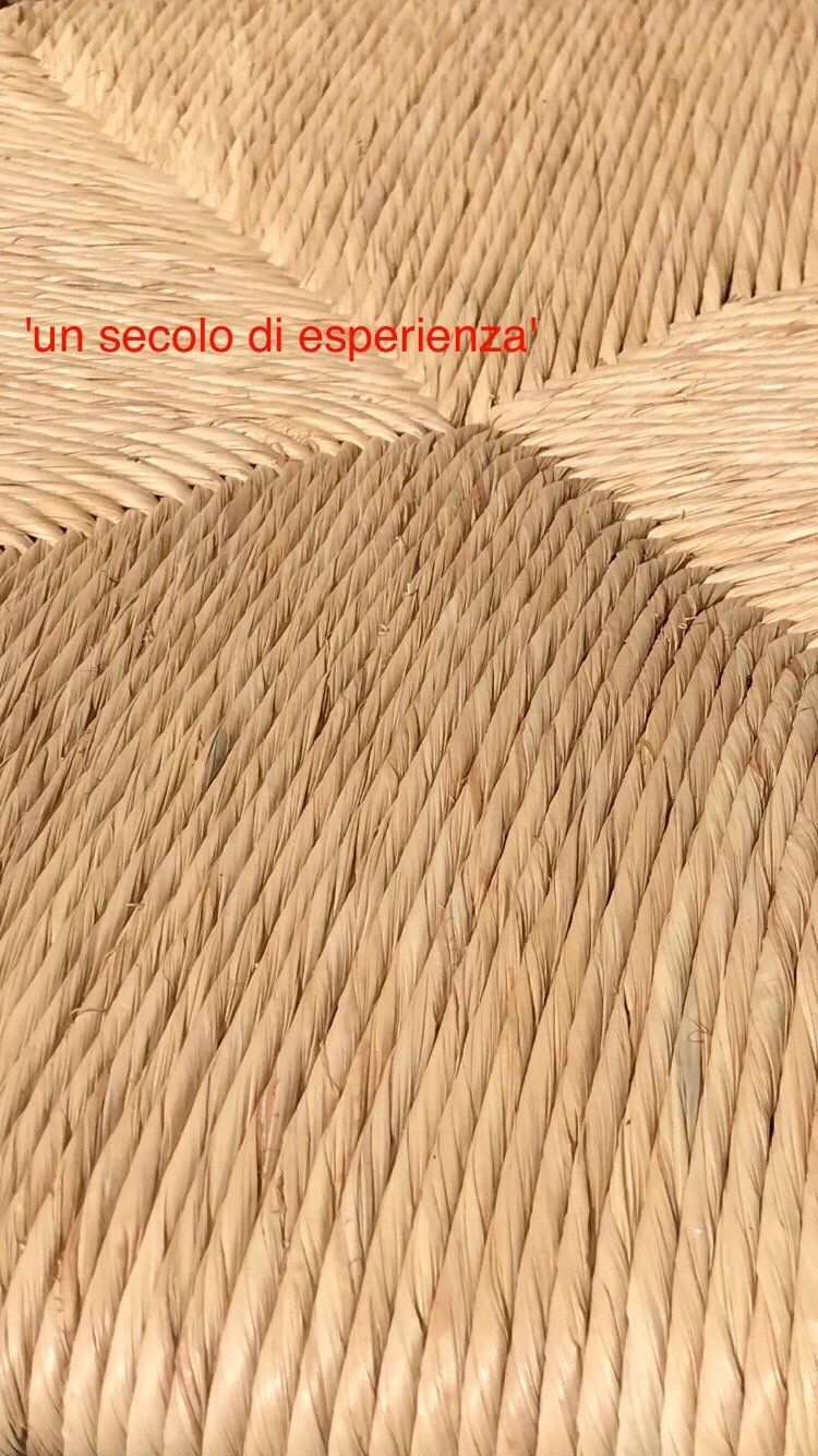 Sedia impagliata