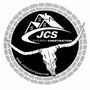 Circular logo for JCS Exterior Construction featuring a stylized house, a longhorn skull, and the website address.