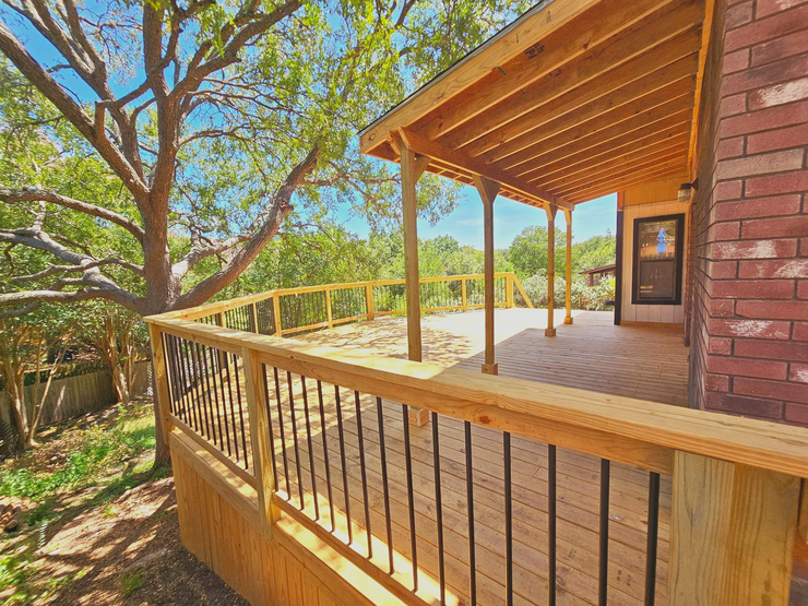 custom built gate in spring branch