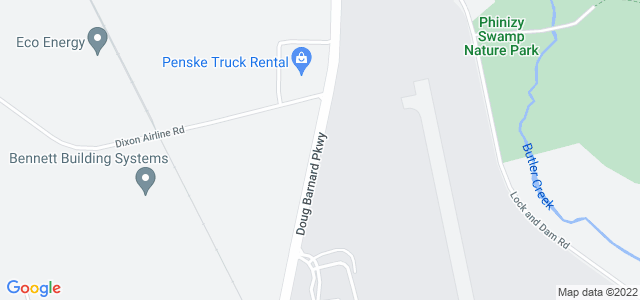 Map of business location