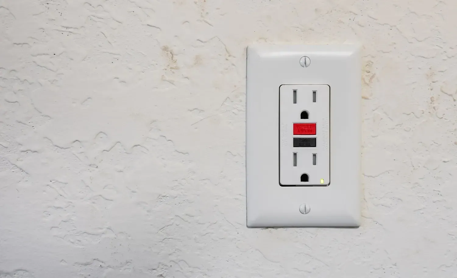 How to reset a GFCI outlet