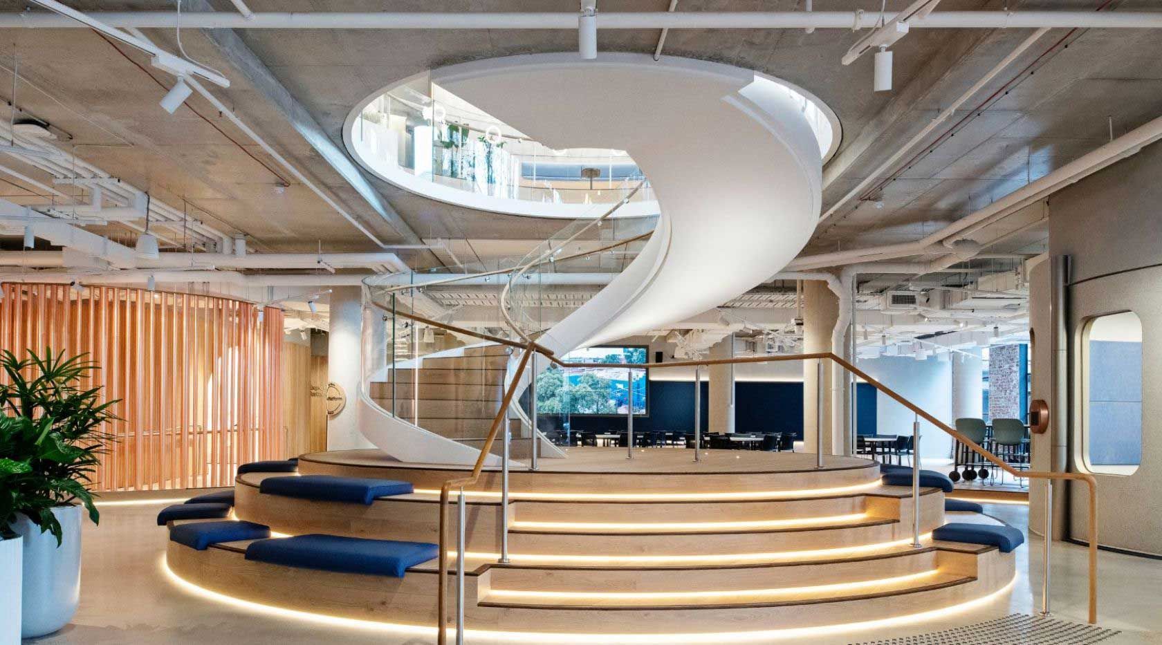 Staircase In A Room