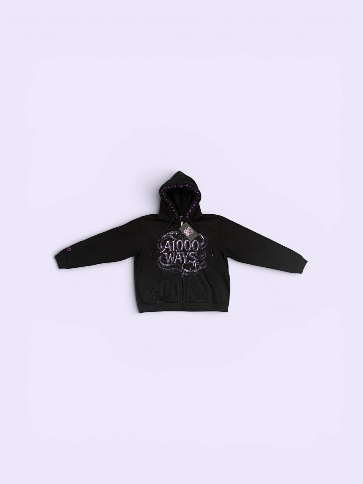 A₁₀₀₀ WAYS ZIP HOODIE