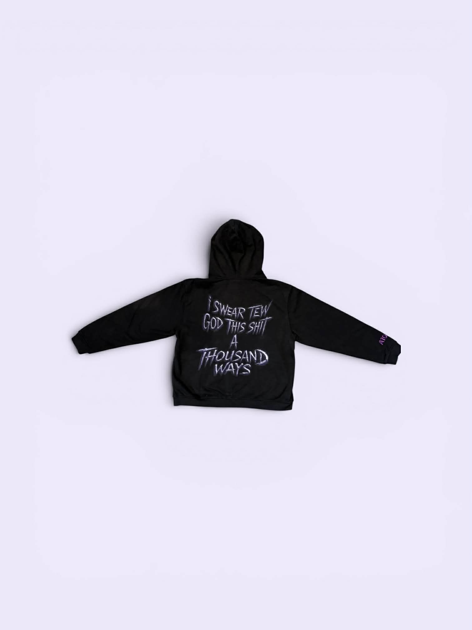 A₁₀₀₀ WAYS ZIP HOODIE