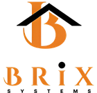 The logo for Brix Systems features an orange stylized "B" with a black roof icon, followed by the text "BRIX SYSTEMS".