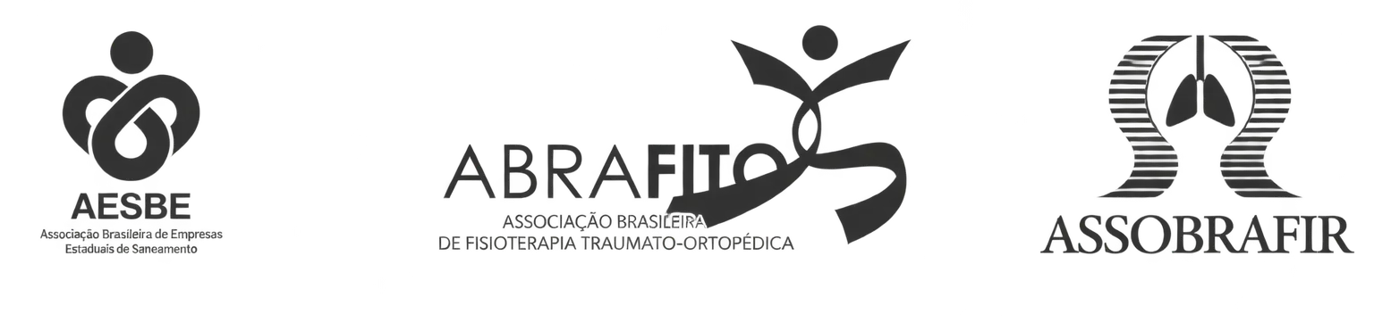 Um monte de logotipos em um fundo branco, incluindo sbmfc