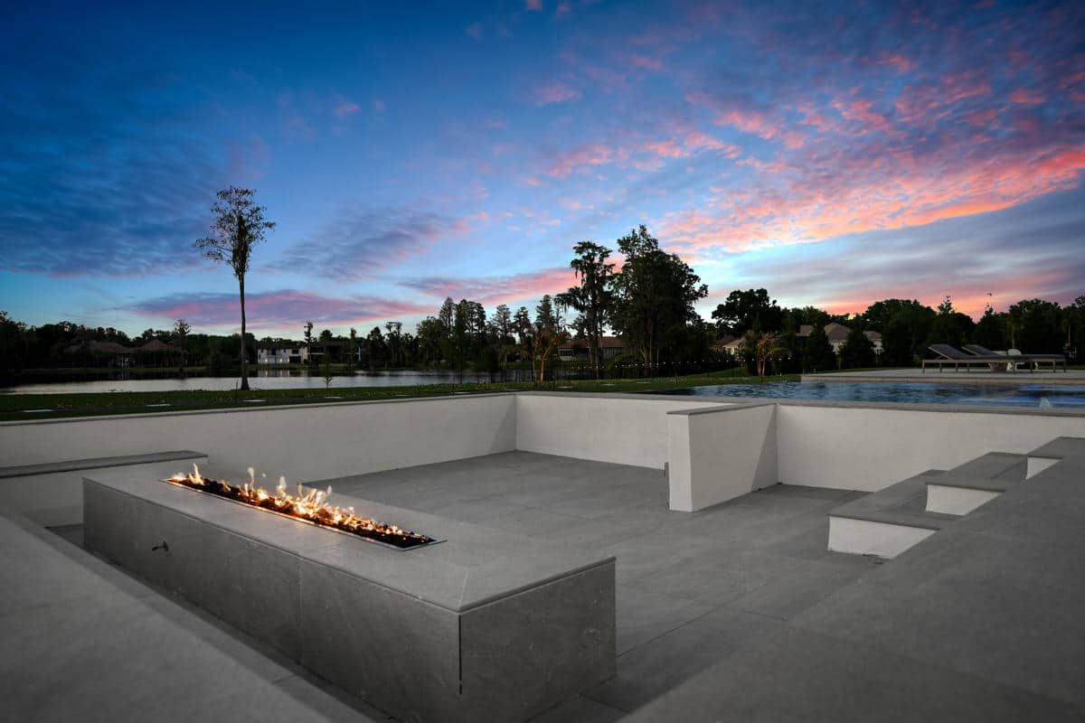 Fire Pit by Azure Pools