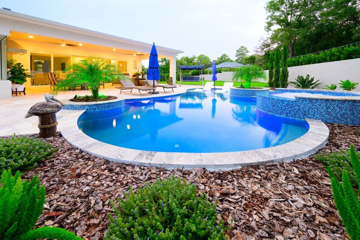 Outdoor Swimming Pool by Azure Pools