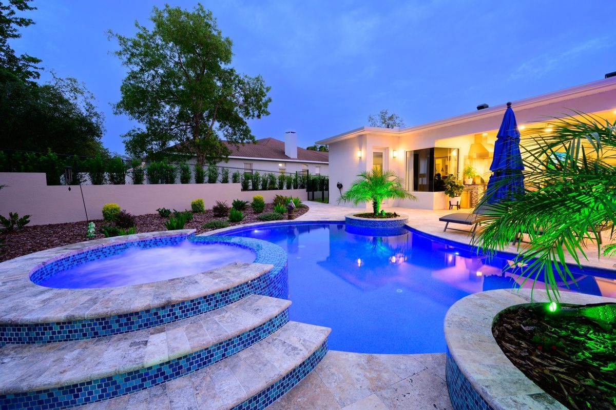 Custom Swimming Pool by Azure Pools