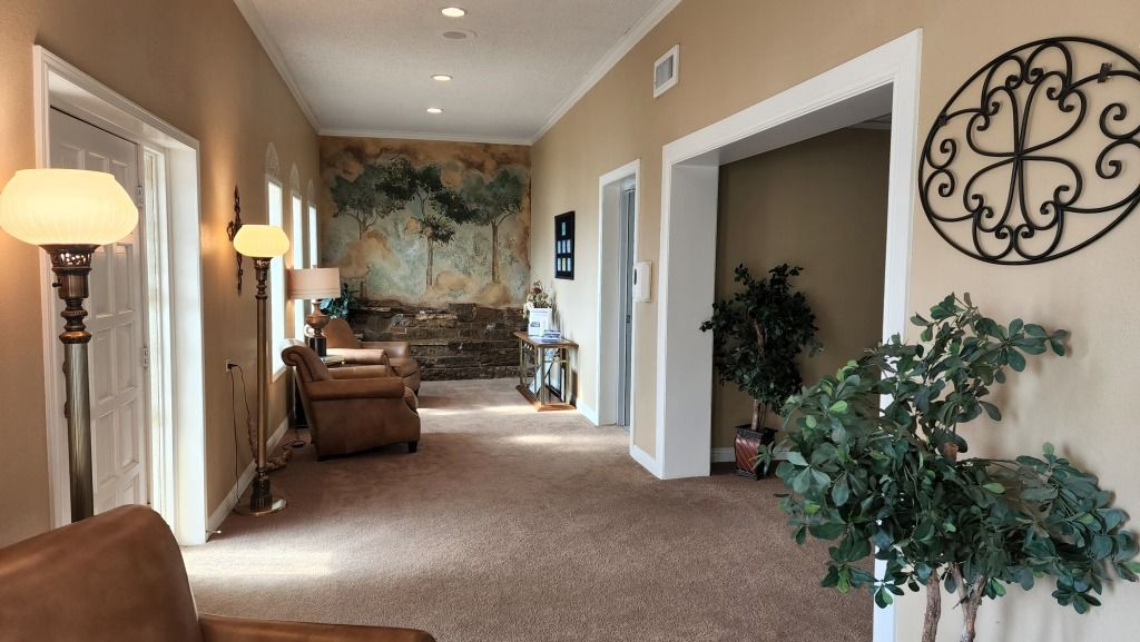 Combest Family Funeral Home- Tahoka- Hallway