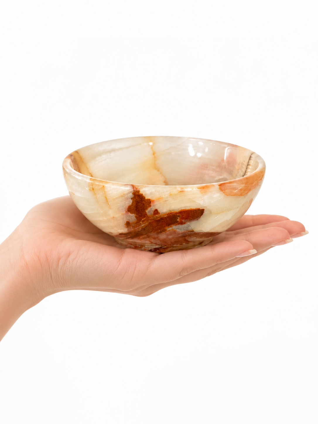 縞瑪瑙四吋圓碗