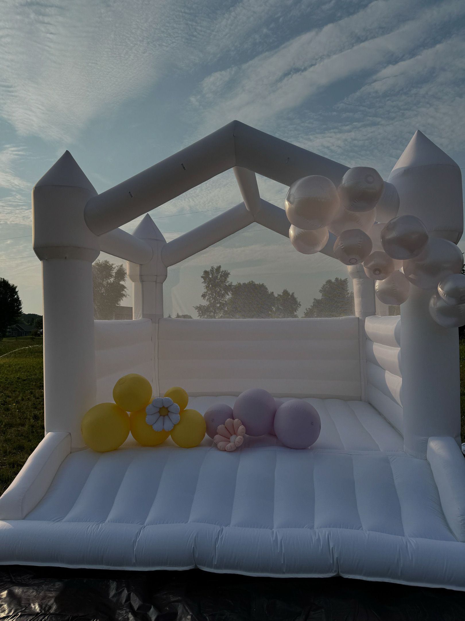 White Bounce House