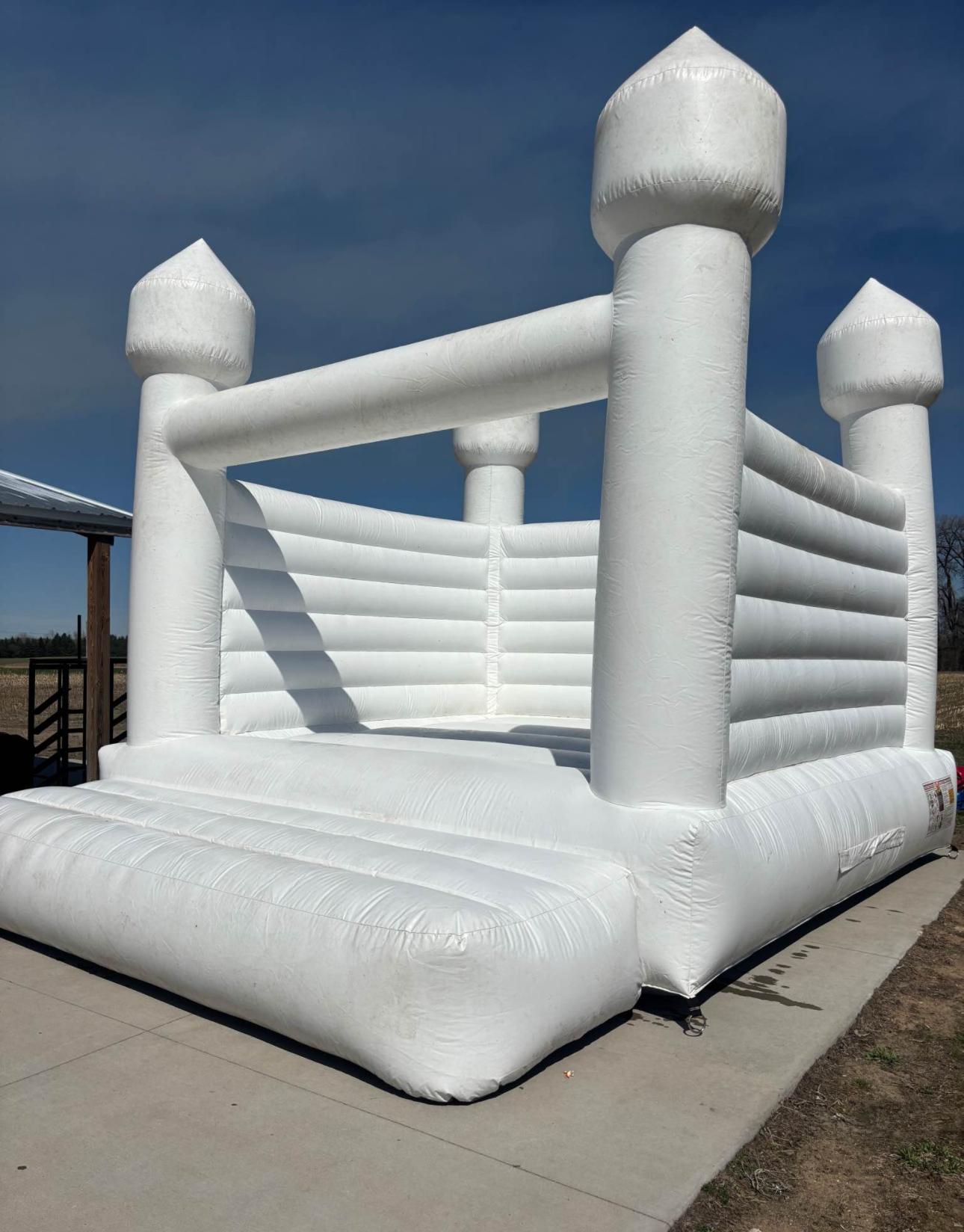Large White Bounce House