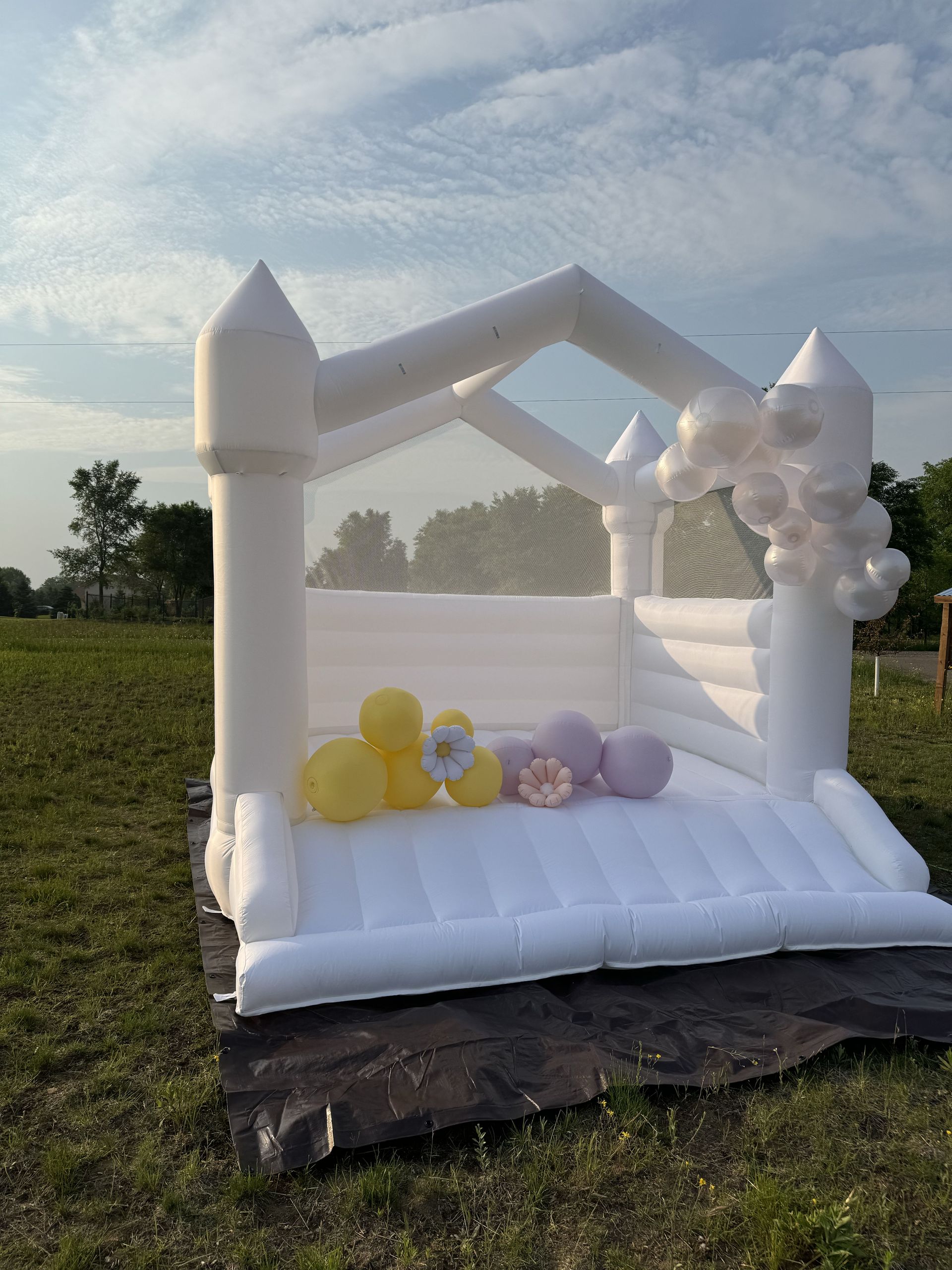 White Bounce House