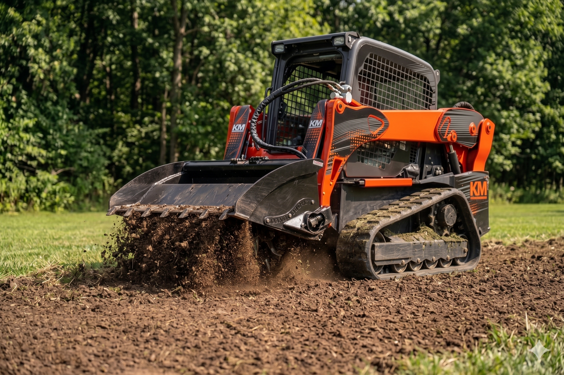 Hydra Bucket clearing land in New York