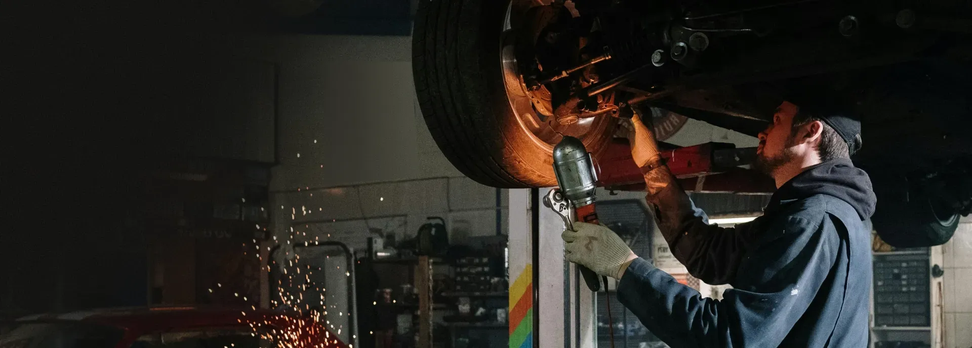 Technician at work in garage | Pro Auto Care