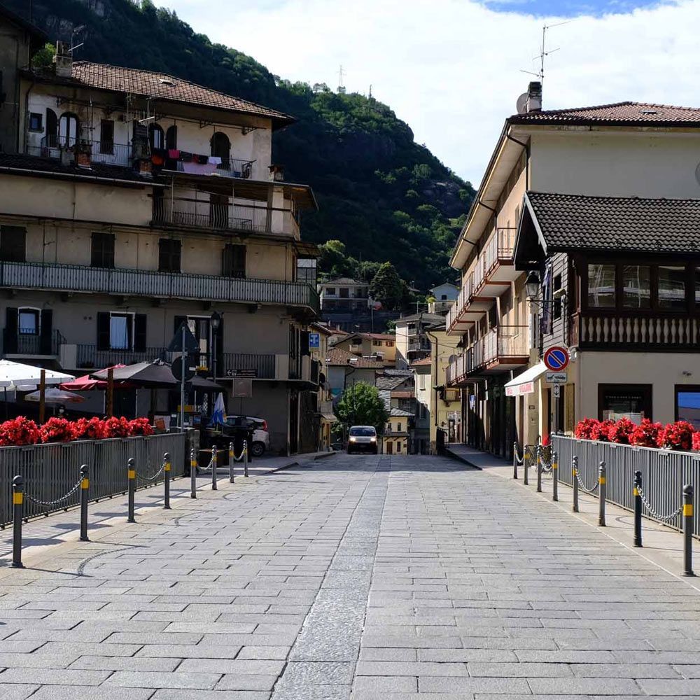 Il centro di Pont-Saint-Martin