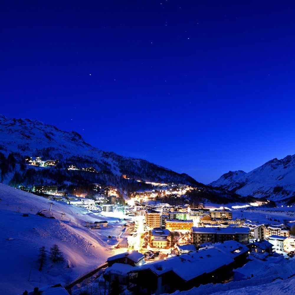 Cervinia di notte