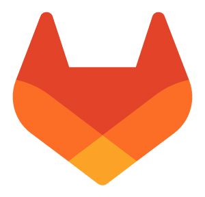 A fox 's head is shown in orange and yellow on a white background.