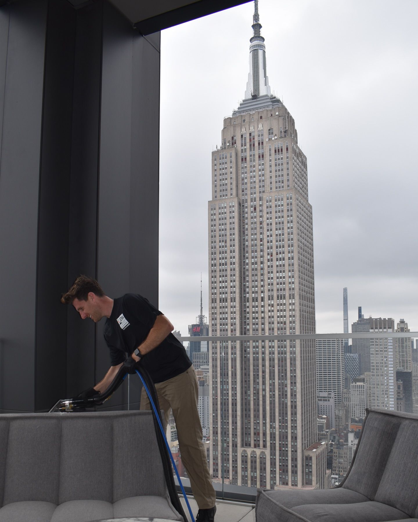 Commercial carpet cleaning service by Bowa Carpet Cleaning