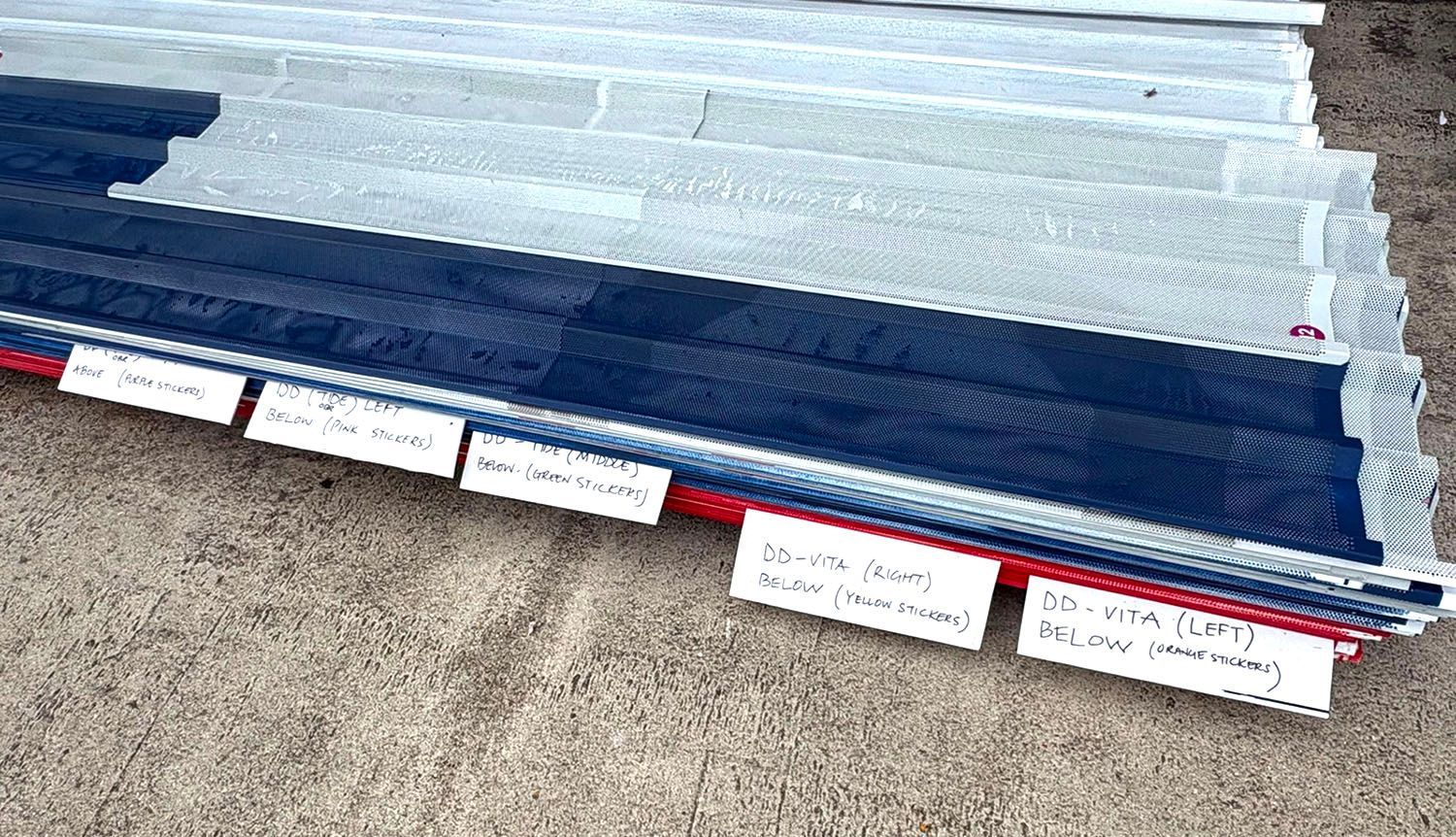 Cladding organisation