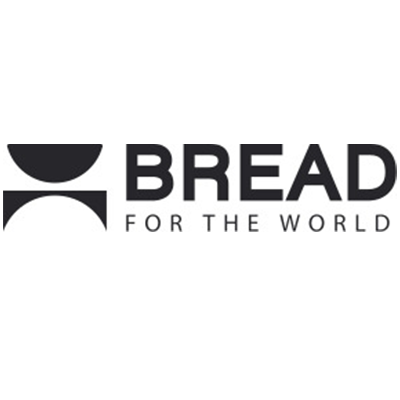 Bread for the World logo in black and gray with a stylized icon and text