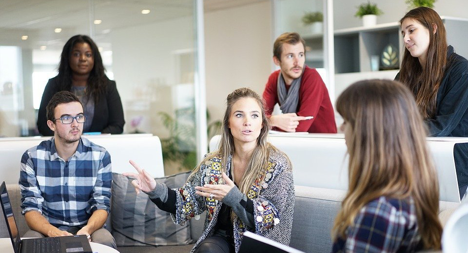 Business team meeting