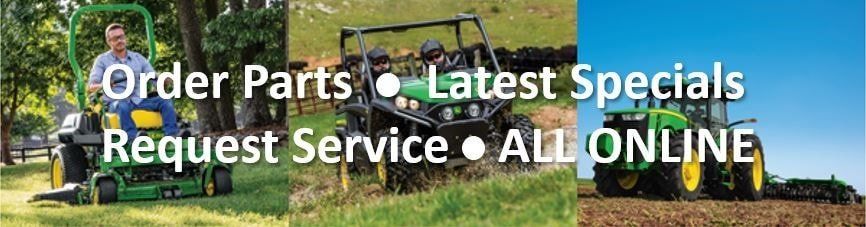 John Deere multi-product web banner