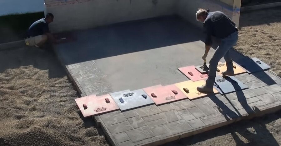 stamped-concrete