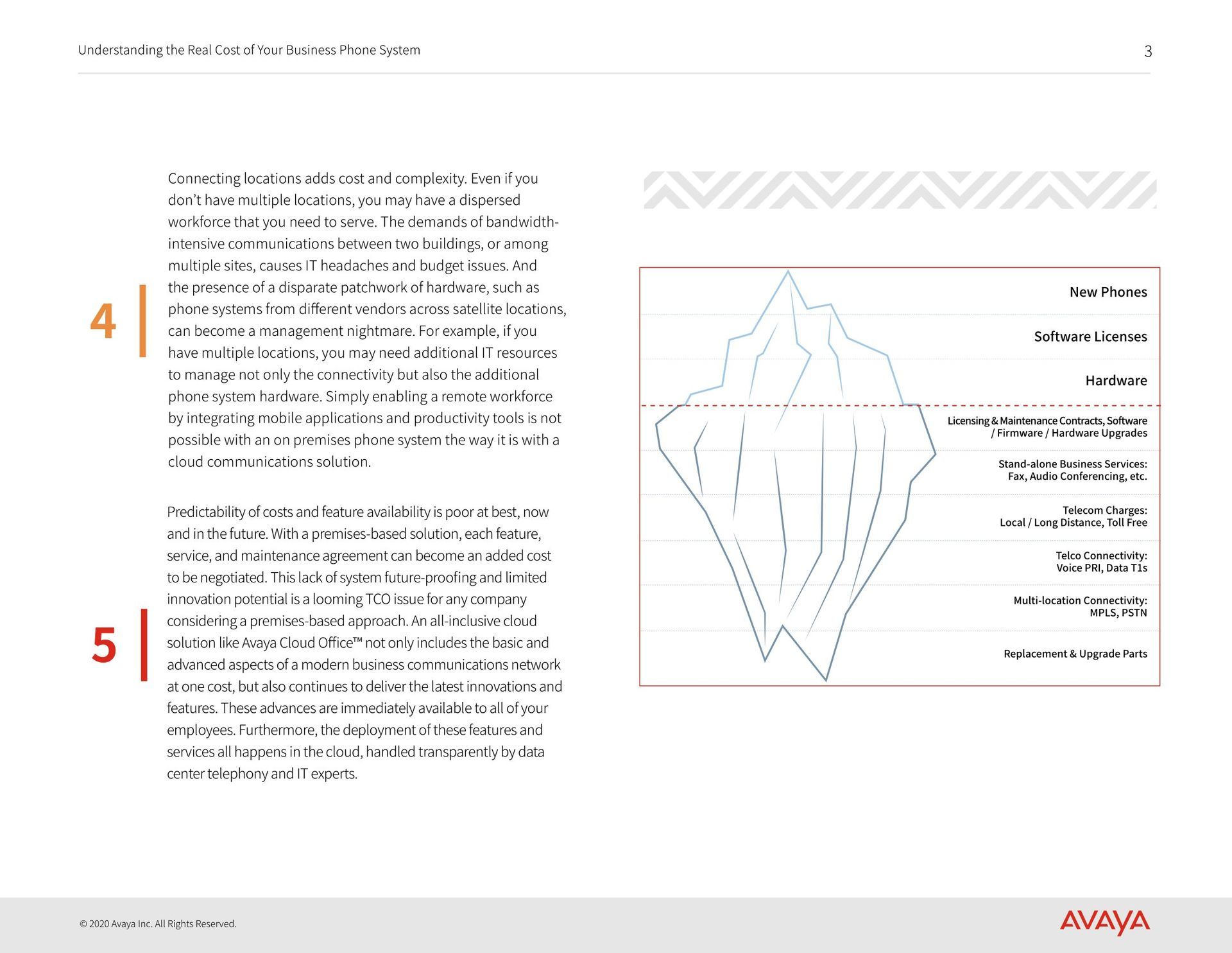 A page of a book with a diagram of an iceberg on it.