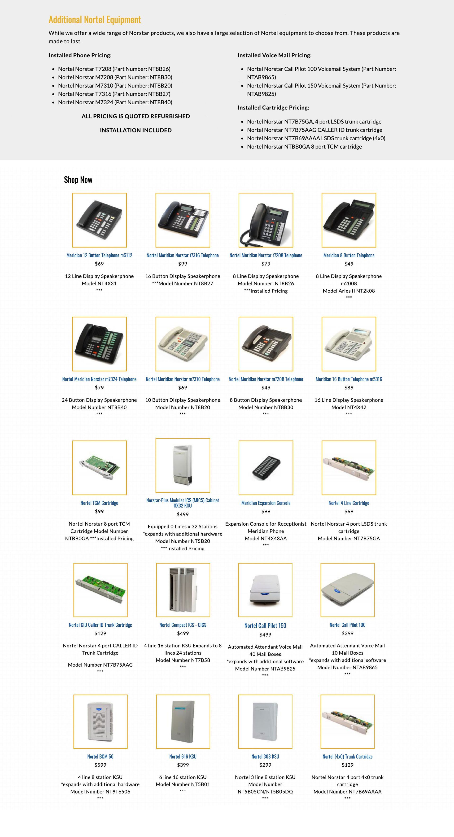 Nortel brochure