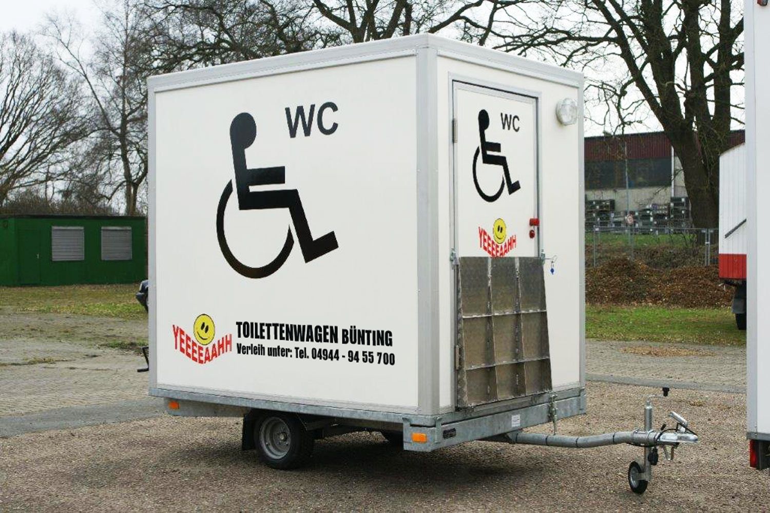 1er Toilettenwagen - Barrierefrei