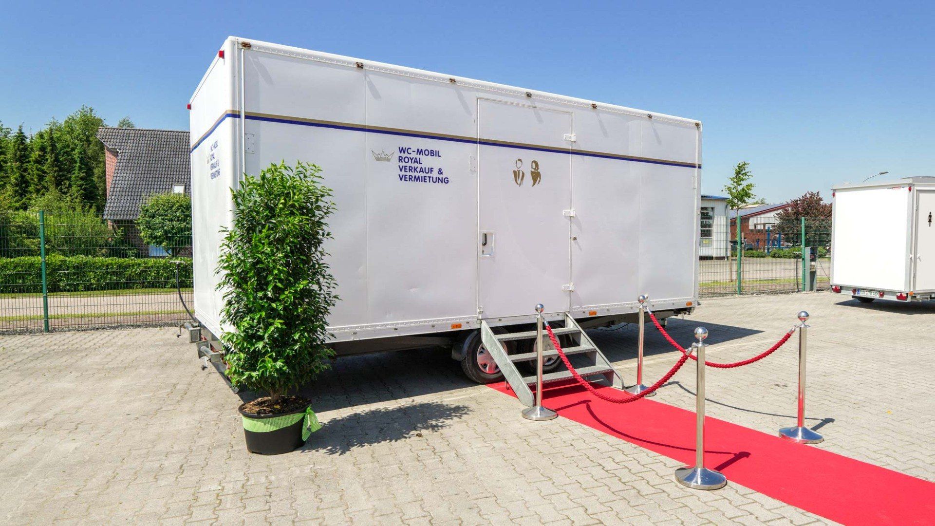 4er Toilettenwagen VIP - Abwassertank