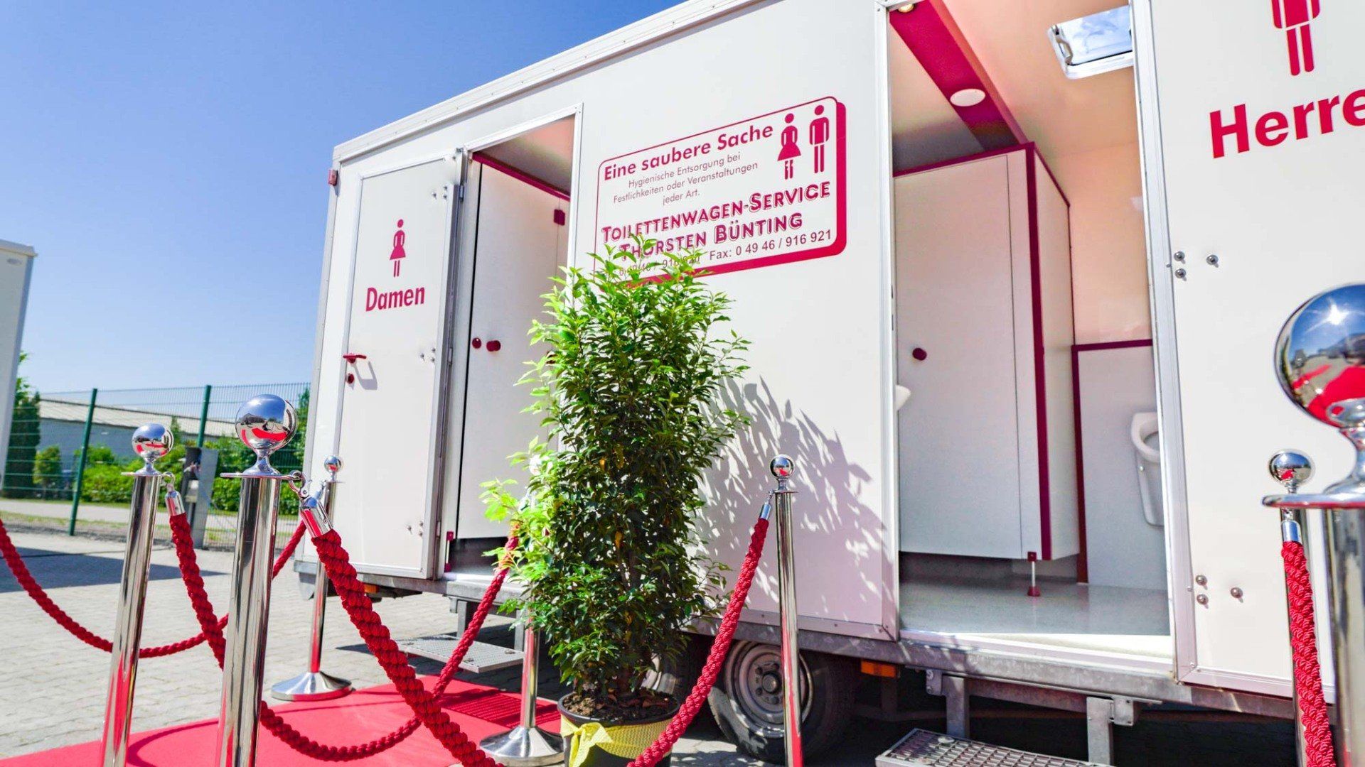 4er Toilettenwagen VIP PREMIUM - Detail