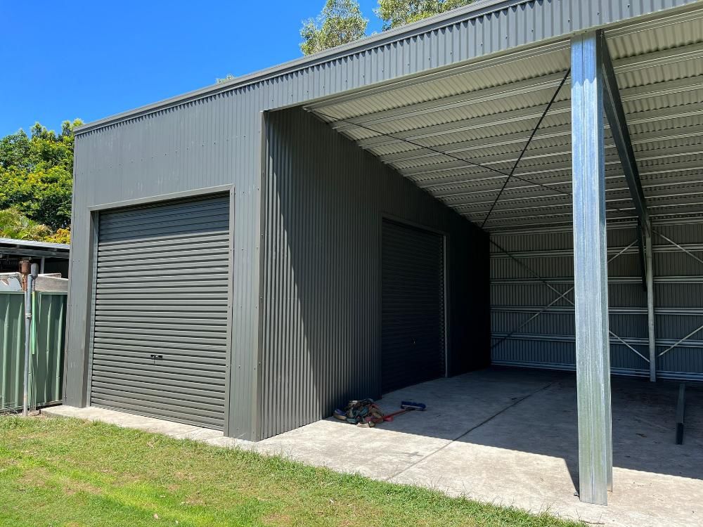 Balcony With Awning — Urbon Sheds in Uki, NSW
