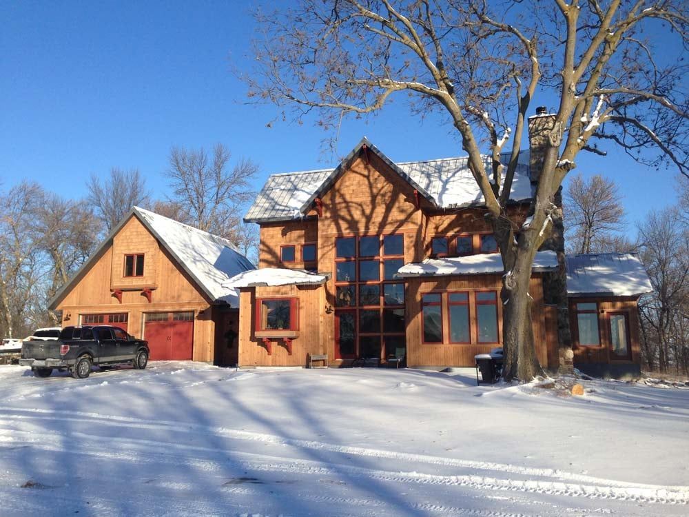 Christensen New Home Exterior — Lake Benton, MN — Construction Partners LLC