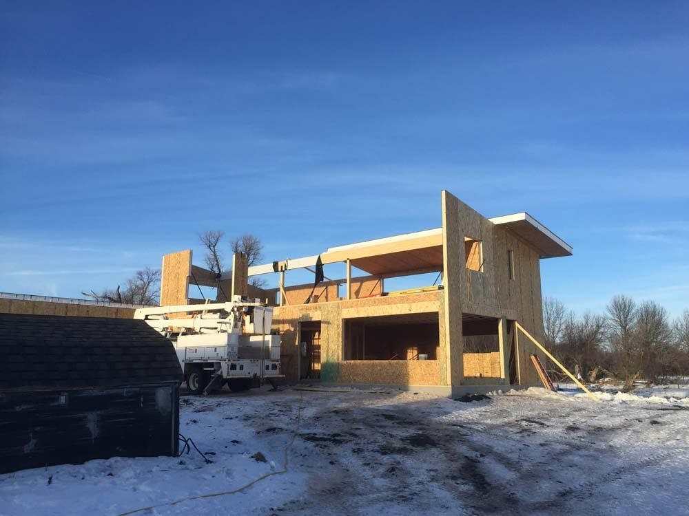 Under Constructions Hoppe-Thiex Home — Lake Benton, MN — Construction Partners LLC