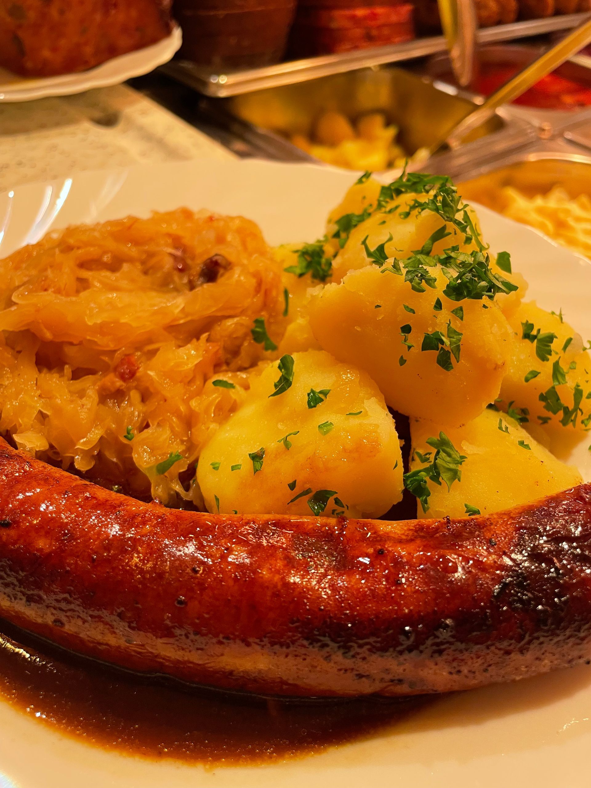 gericht mit kartoffeln