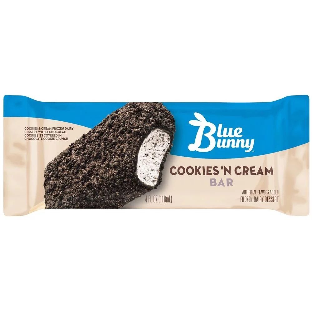 Blue Bunny COOKIES 'N CREAM BAR