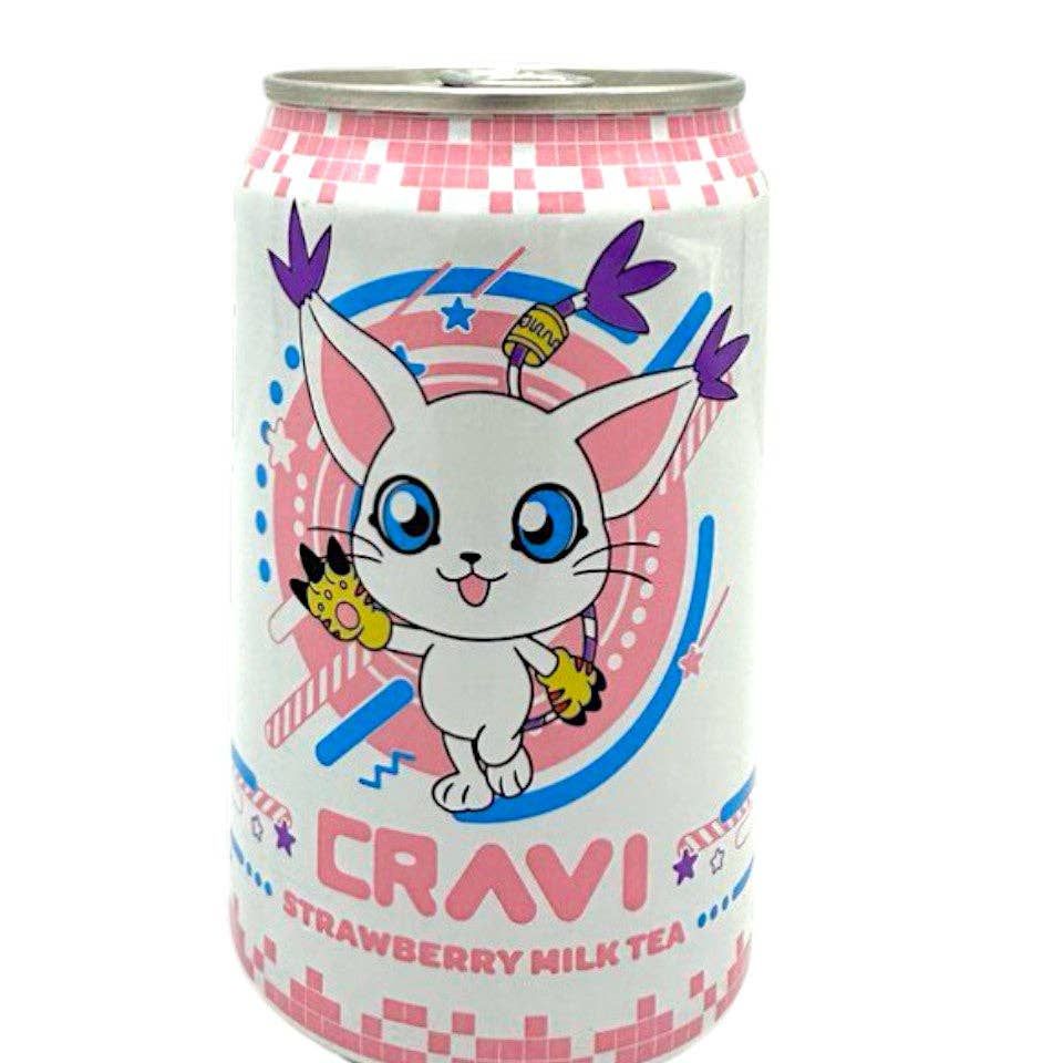 Digimon Milk Tea Strawberry