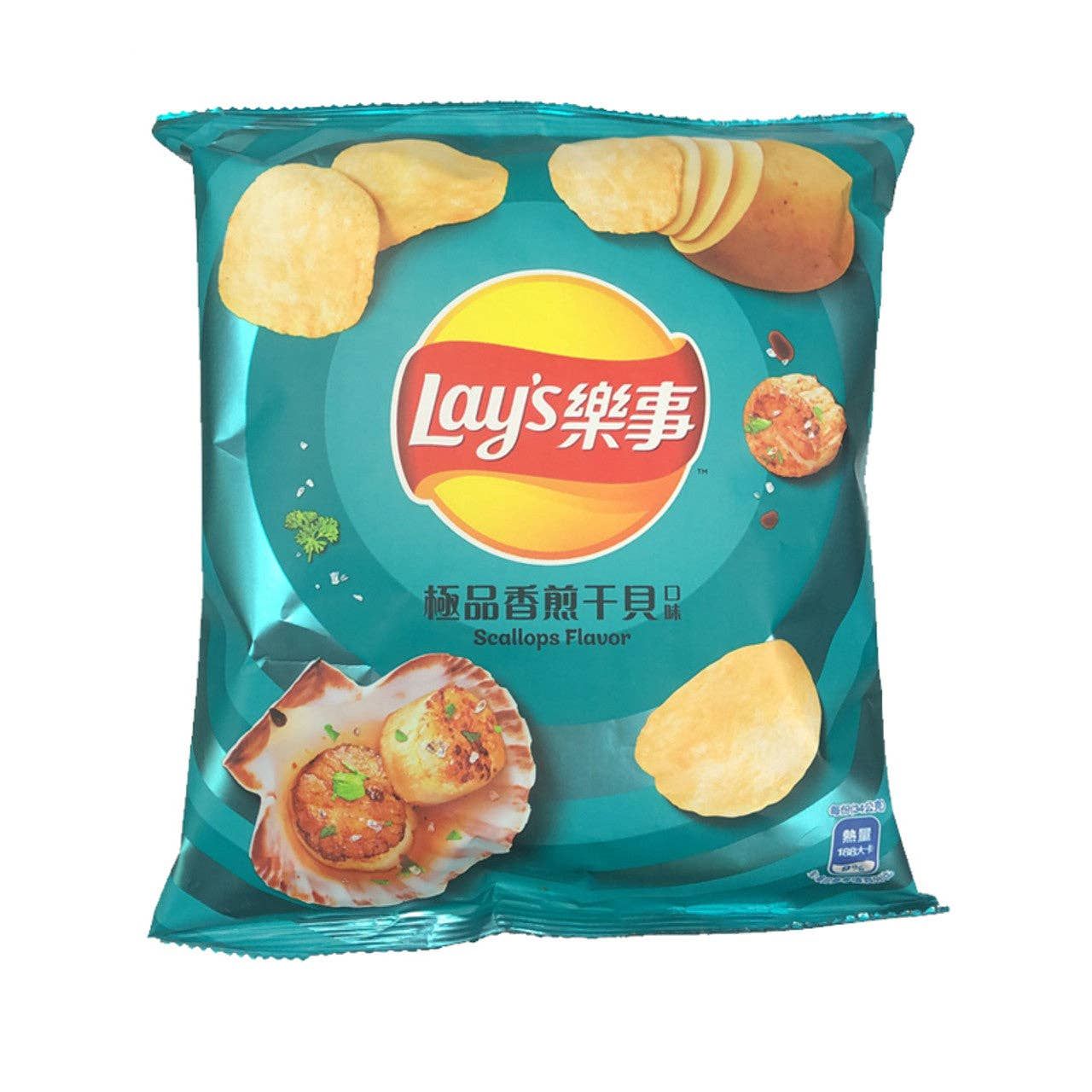 Lays Chips Scallop 1.2oz