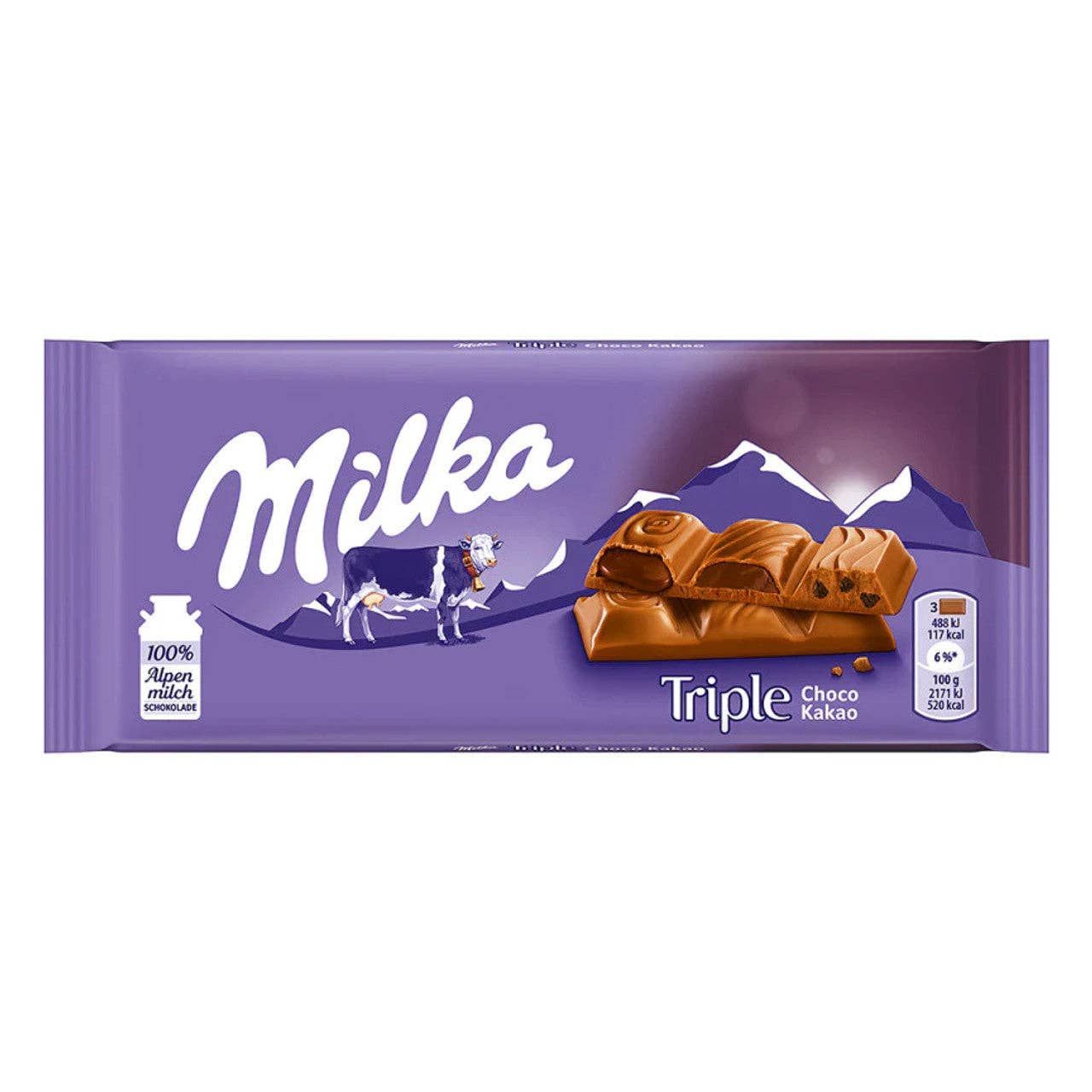 Milka Triple Choco Kakao 3.17oz