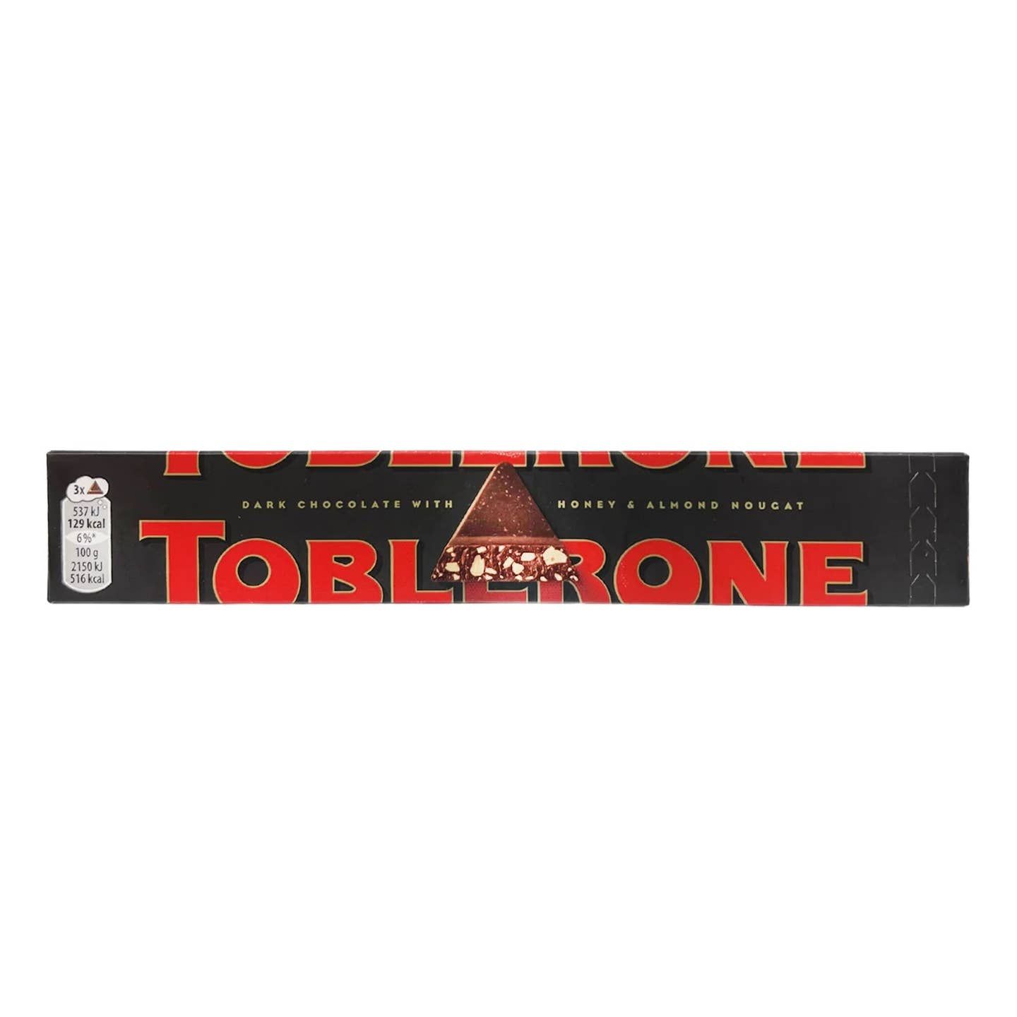 Toblerone Dark Chocolate with Honey & Almond Nougat 3.53oz